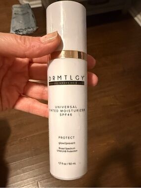DRMTLGY Universal Tinted Moisturizer SPF46 - brand new sealed bottle
